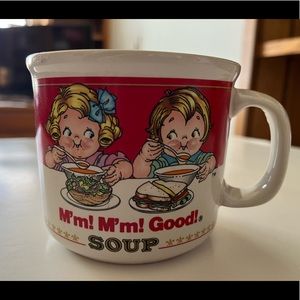 Vintage 1989 Westwood international Campbell soup mug